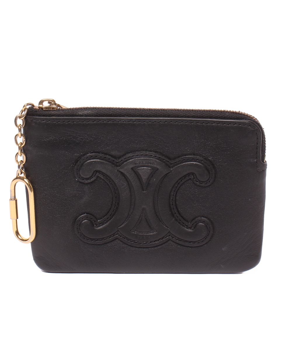 Celine Coin Purse with Key Ring Keychain