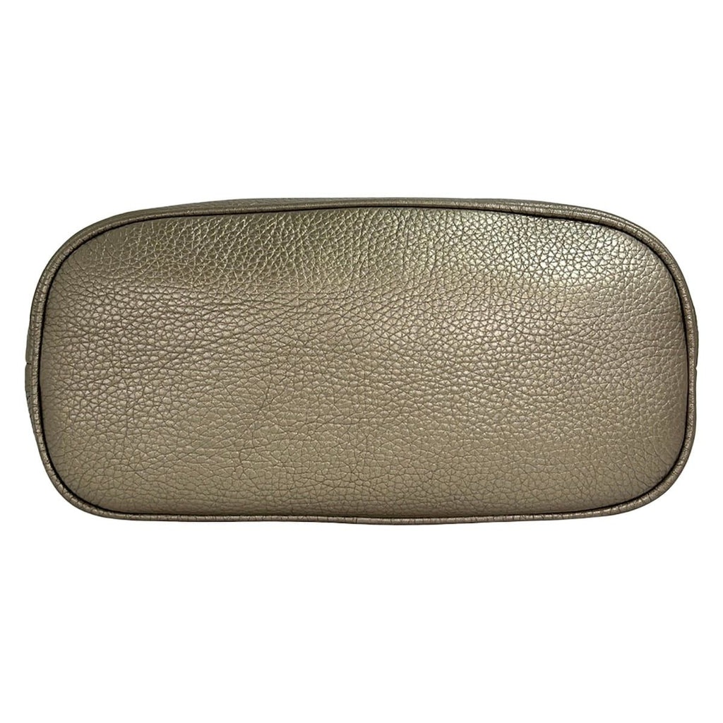 Gucci Handbag Gold Leather — view 5