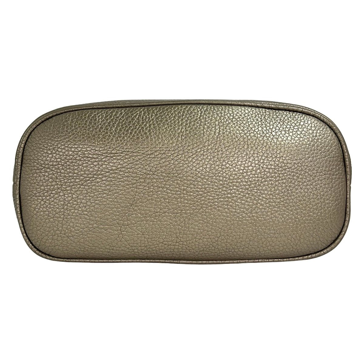 Gucci Handbag Gold Leather — view 5