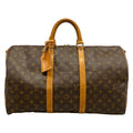 Louis Vuitton Boston Bag Monogram Keepall Bandouliere 50