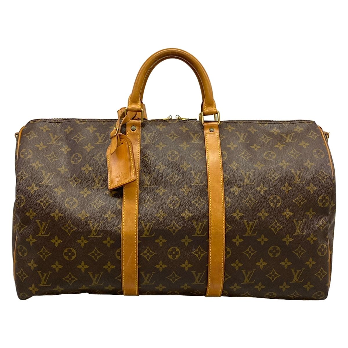 Louis Vuitton Boston Bag Monogram Keepall Bandouliere 50