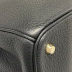 Dior Tote Diorissimo Black Leather — view 6
