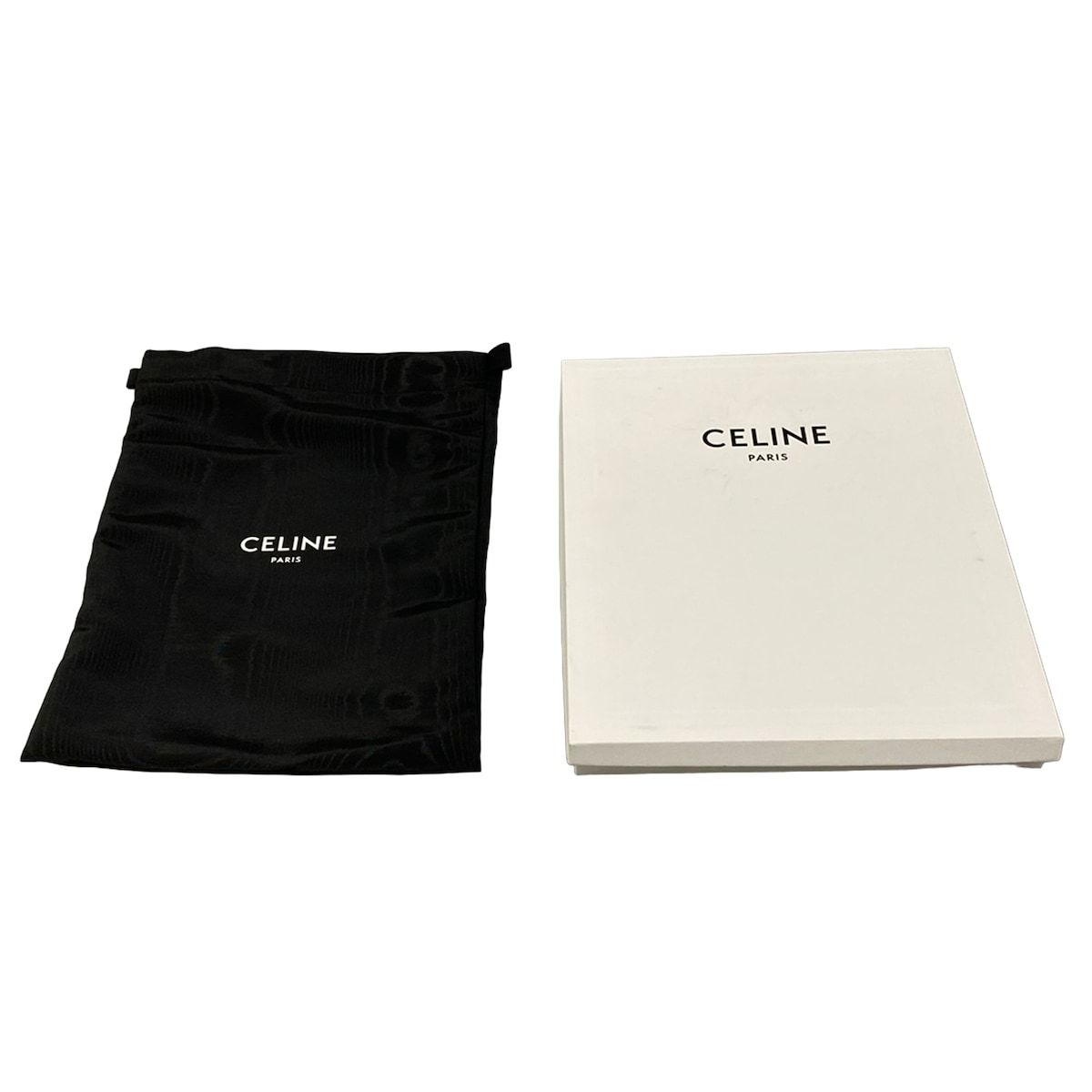 Celine Shoulder Bag Sharp Pouch Take Away 103 Black Lambskin — view 8