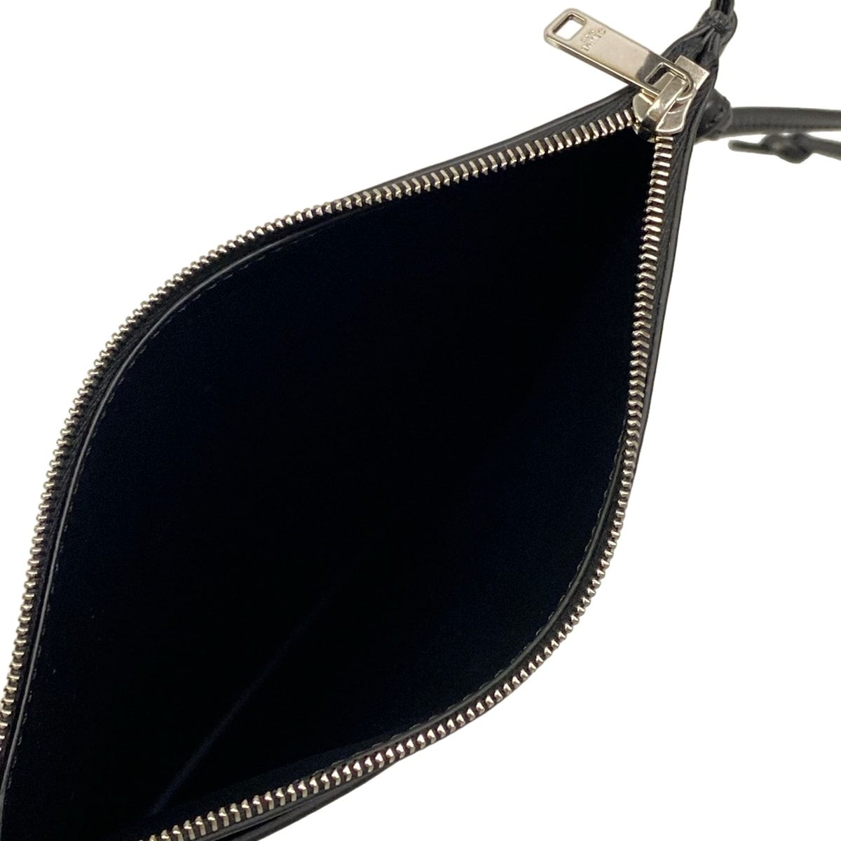 Celine Shoulder Bag Sharp Pouch Take Away 103 Black Lambskin — view 7