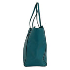 Gucci Tote Swing Blue Green Leather — view 2