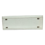 Celine Handbag White Leather — view 5