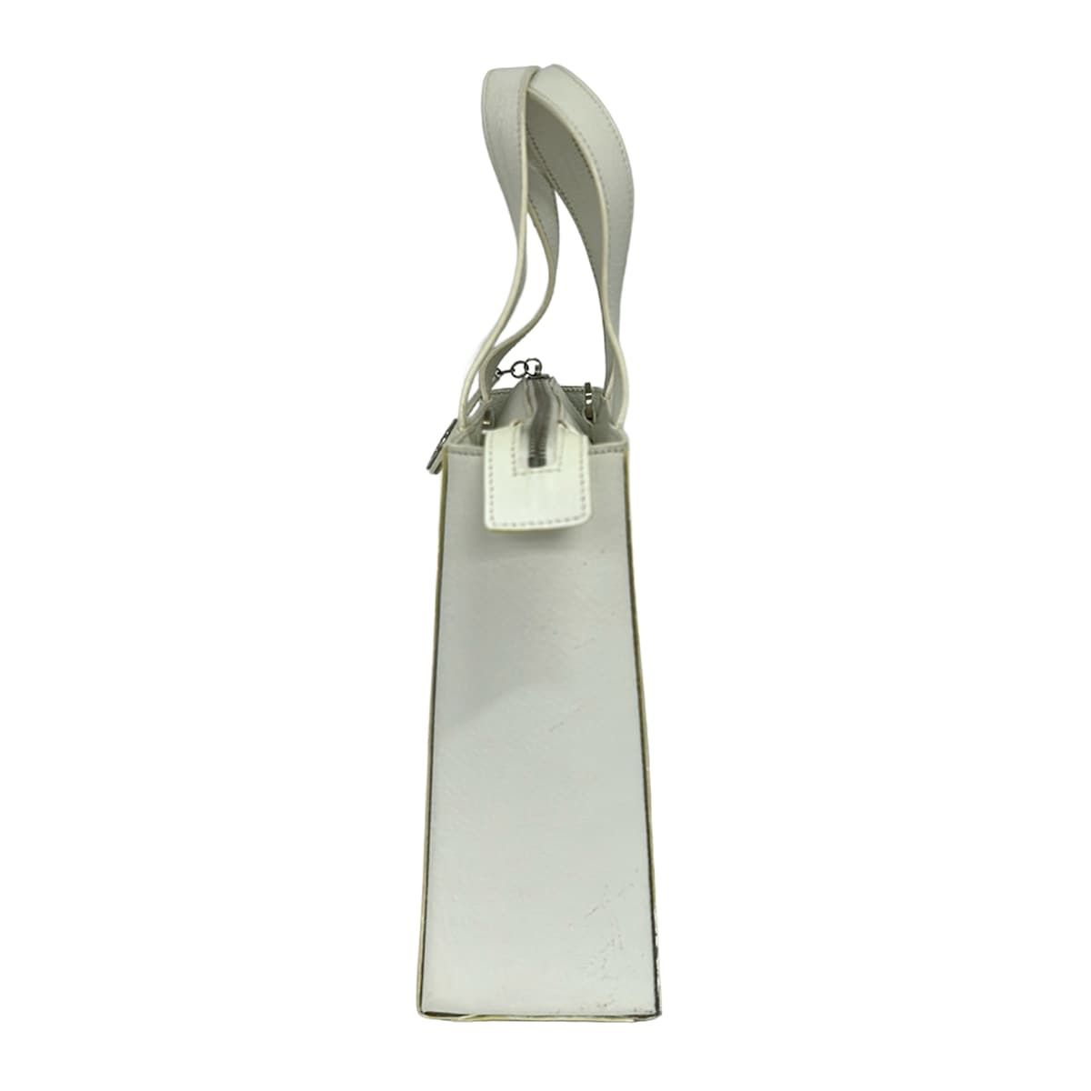Celine Handbag White Leather — view 2