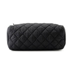 Chanel Backpack Quilted CC Logo Coco Cocoon Nylon Black — view 3