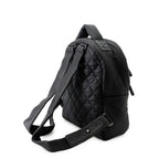 Chanel Backpack Quilted CC Logo Coco Cocoon Nylon Black — view 2