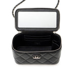 Chanel Chain Shoulder Bag Quilted Coco Gradient Vanity Lambskin Black — view 5
