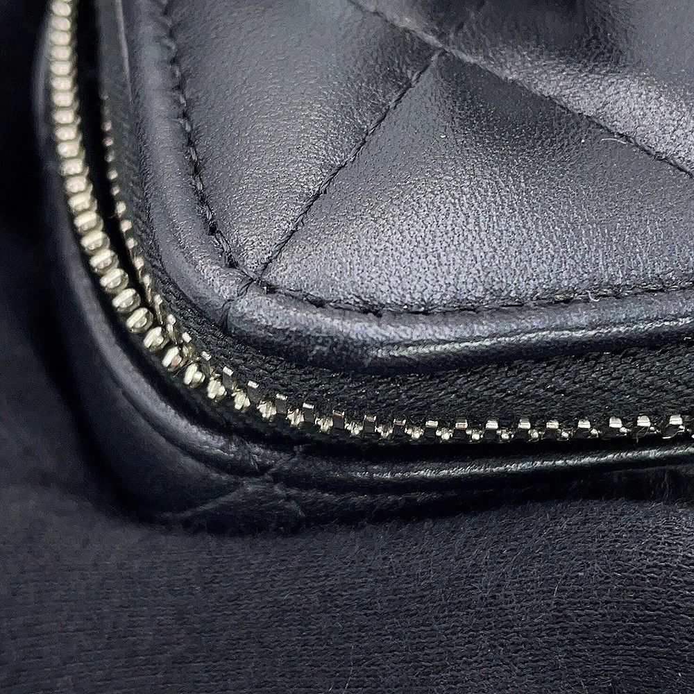 Chanel Chain Shoulder Bag Quilted Coco Gradient Vanity Lambskin Black — view 7
