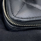 Chanel Chain Shoulder Bag Quilted Coco Gradient Vanity Lambskin Black — view 7