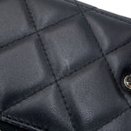 Chanel Chain Shoulder Bag Quilted Coco Gradient Vanity Lambskin Black — view 6