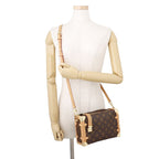 Louis Vuitton Monogram Side Trunk MM 2-Way Handbag — view 4