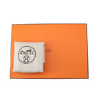 Hermes Shoulder Bag Herbag Zip Mini Ecru Black Silver Toile H Vache Hunter — view 7