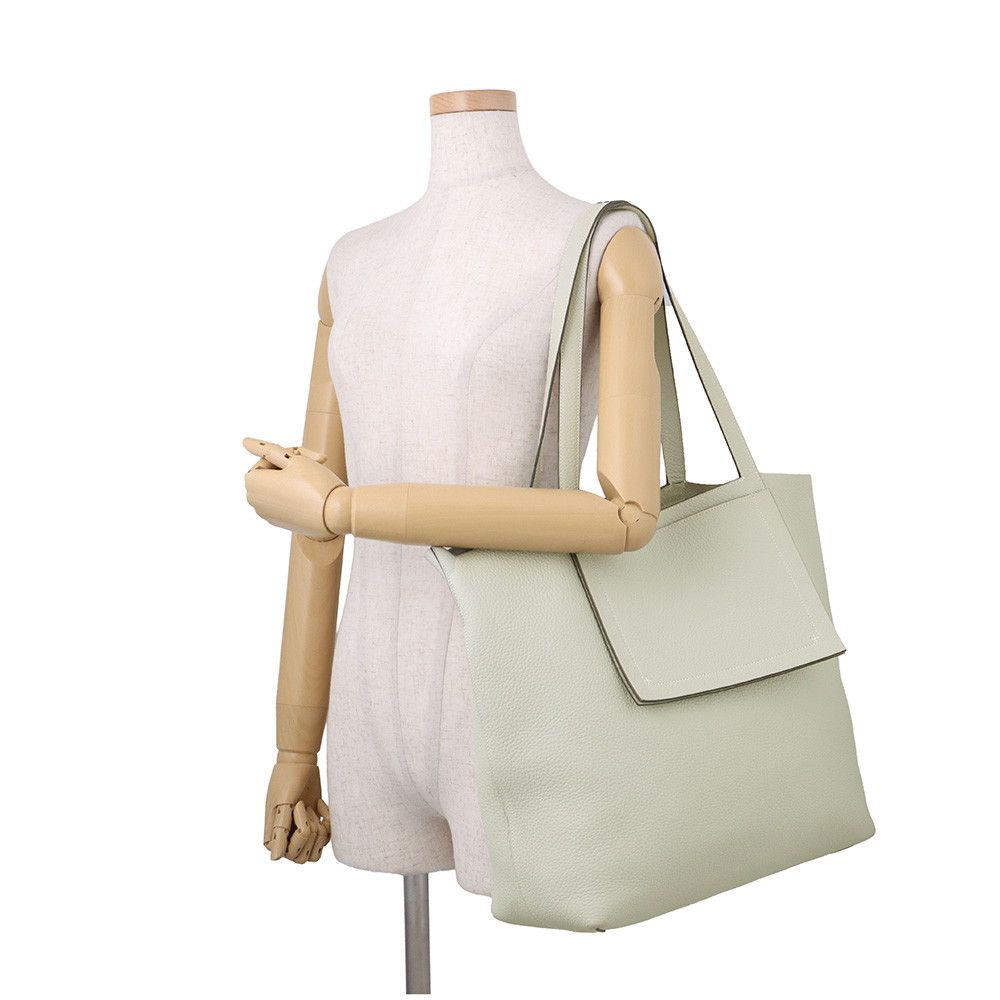 Hermes Tote Cabas Sellier 46 Grineve Taurillon Clemence — view 4