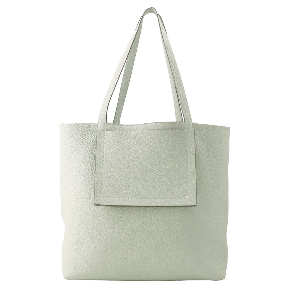 Hermes Tote Cabas Sellier 46 Grineve Taurillon Clemence