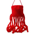 Bottega Veneta Shoulder Bag Fringe Fabric Leather