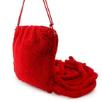 Bottega Veneta Shoulder Bag Fringe Fabric Leather — view 3