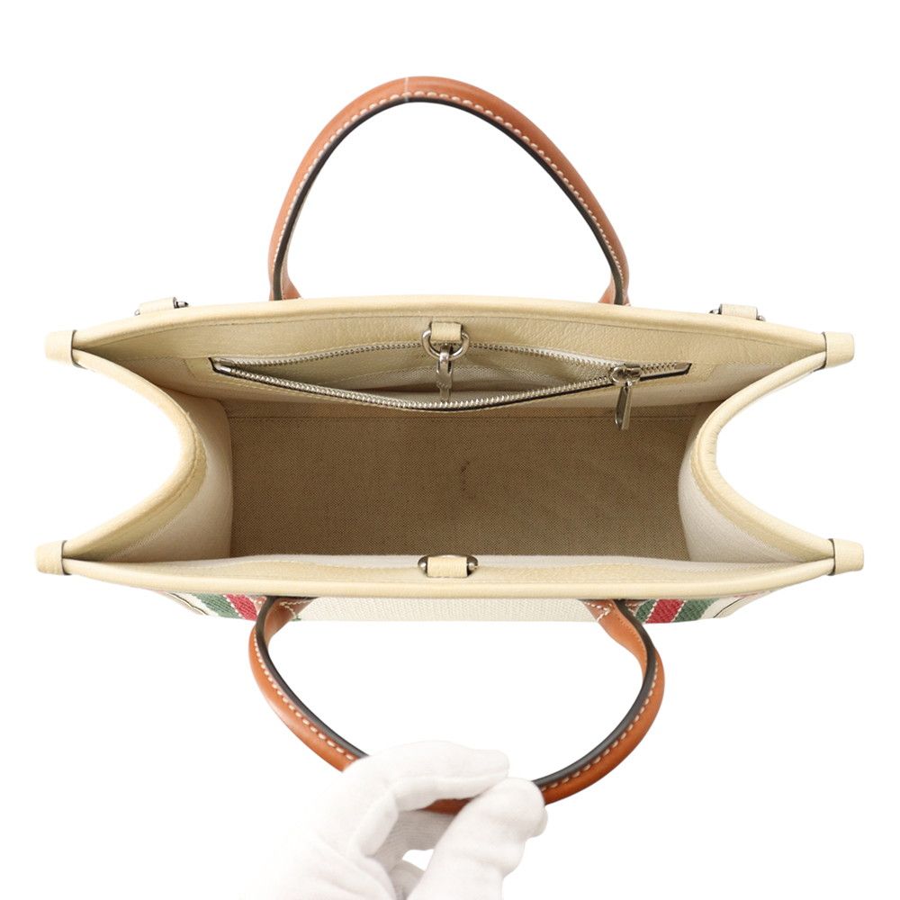 Gucci Tote Interlocking G Canvas 2-Way — view 6