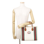Gucci Tote Interlocking G Canvas 2-Way — view 4