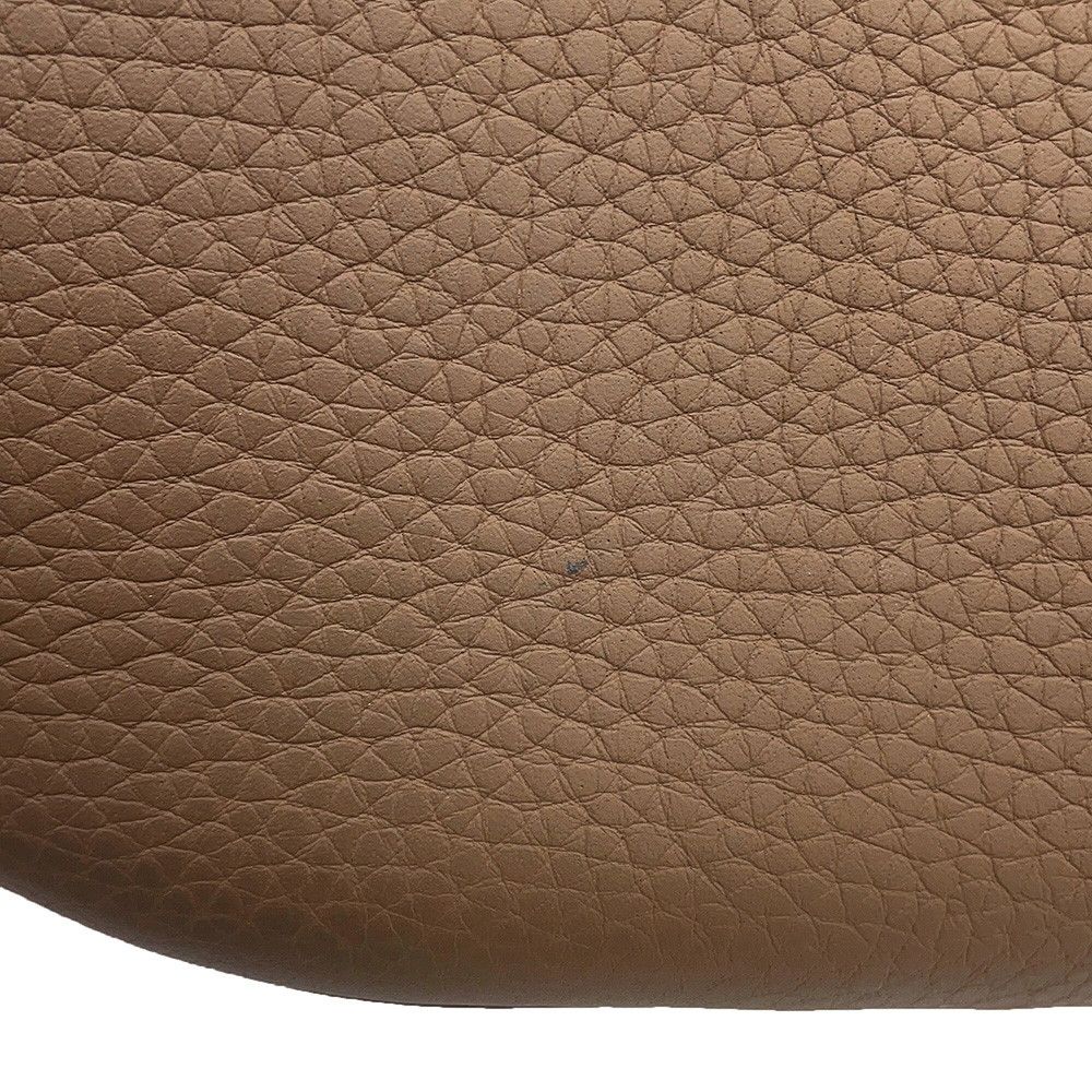 Hermes Tote in the Loop 18 Etoupe Gold Taurillon Clemence Swift — view 6