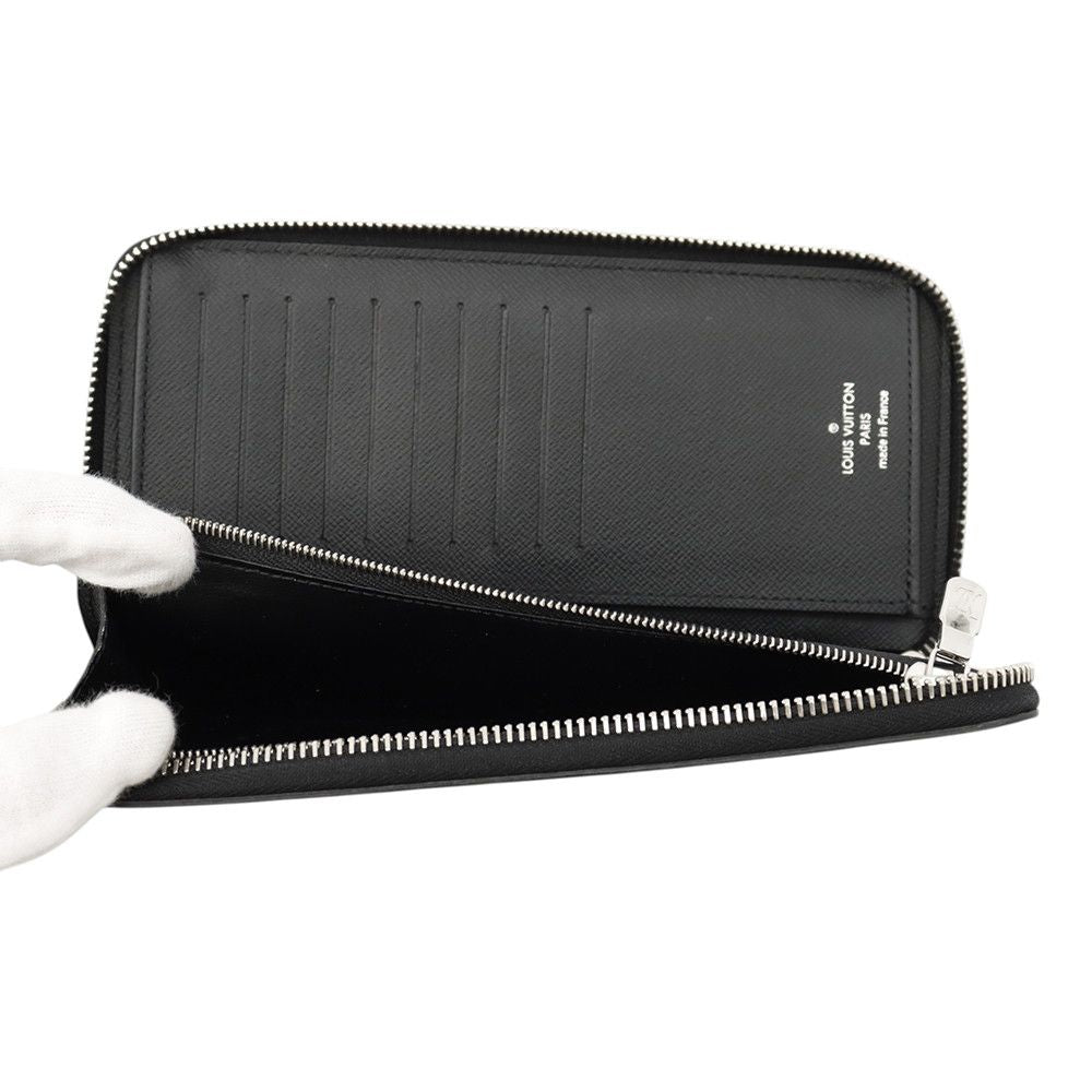 Louis Vuitton Wallet Epi Zippy Vertical Black — view 6