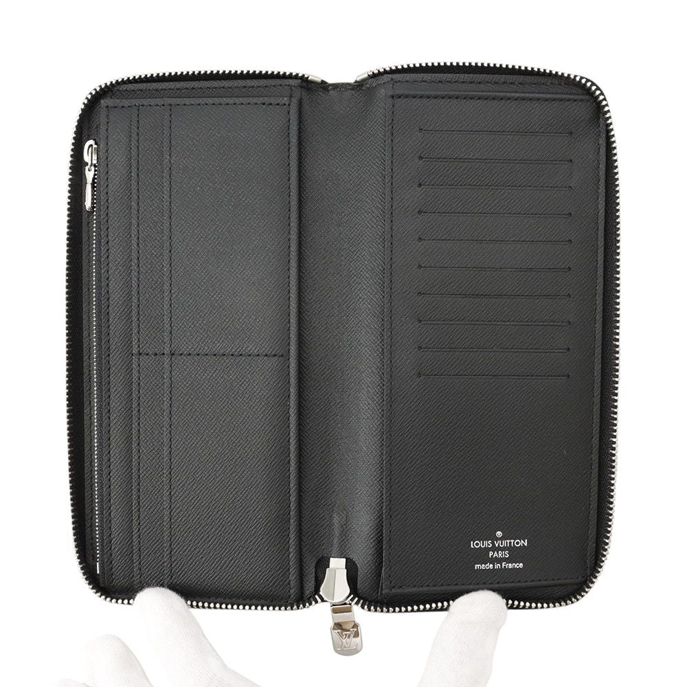 Louis Vuitton Wallet Epi Zippy Vertical Black — view 4