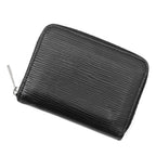 Louis Vuitton Coin Purse Epi Zippy Wallet Black