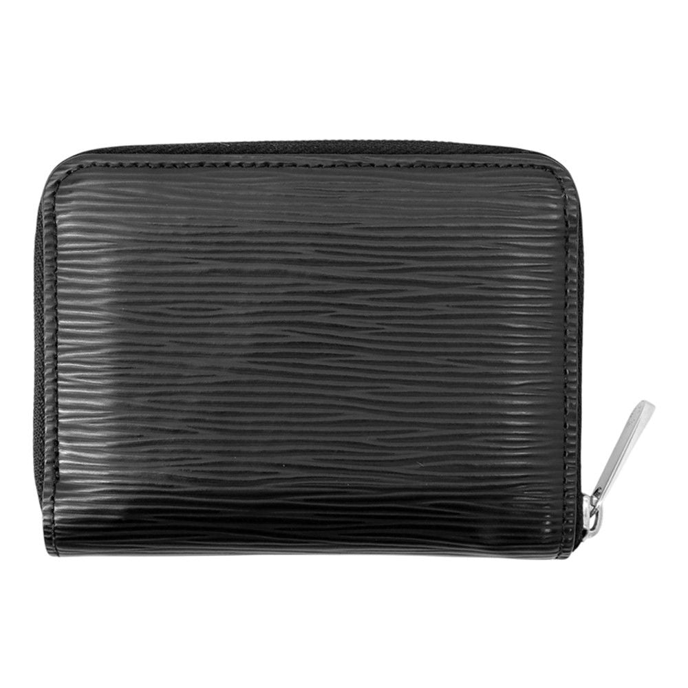 Louis Vuitton Coin Purse Epi Zippy Wallet Black — view 3