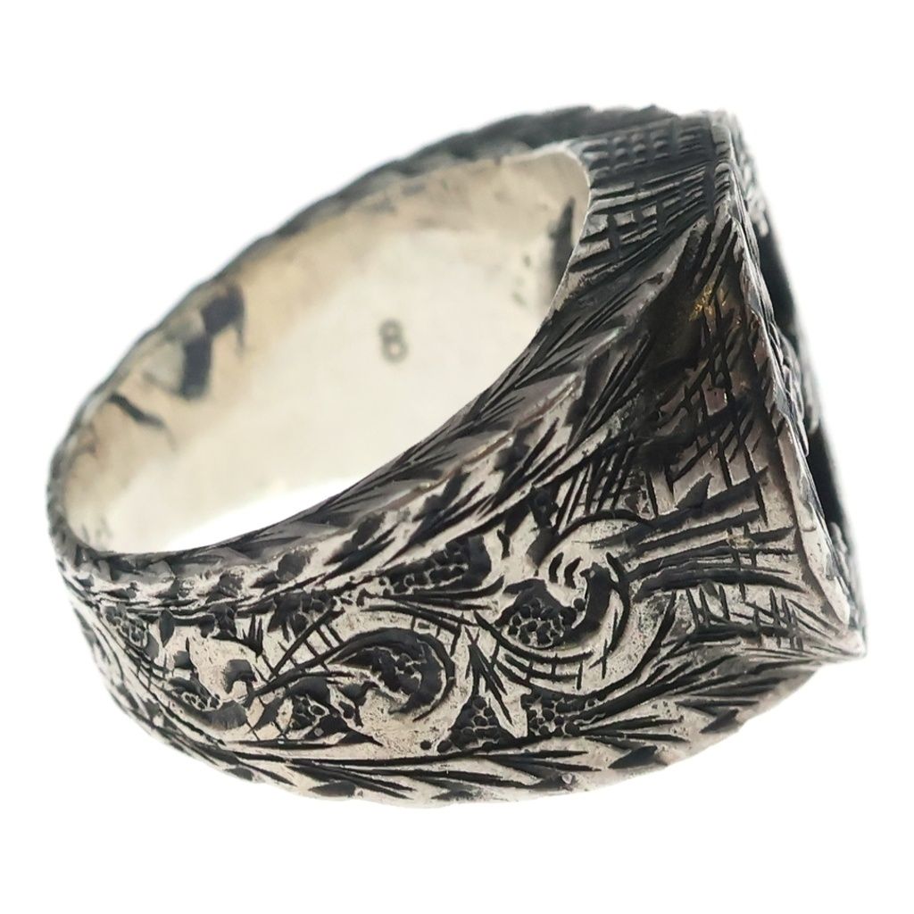 Gucci Interlocking G Ring Silver — view 3