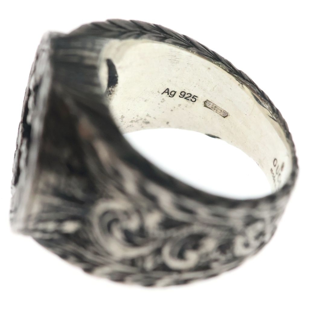 Gucci Interlocking G Ring Silver — view 5