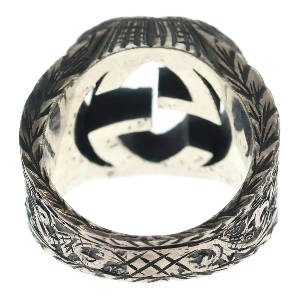 Gucci Interlocking G Ring Silver — view 2