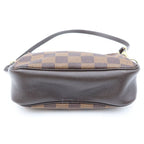 Louis Vuitton Trousse Makeup Pouch Damier Leather Brown — view 4