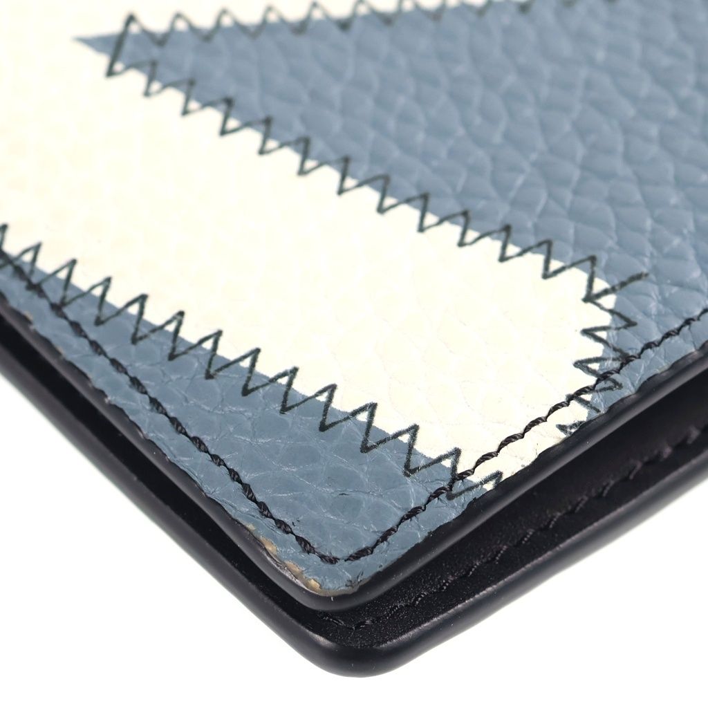 Louis Vuitton Portefeuille Brazza NM Leather Wallet Bifold Blue Yellow — view 4