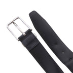 Louis Vuitton Ceinture Pont Neuf Belt Canvas Leather Black AD — view 4