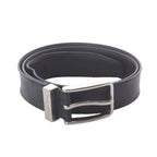 Louis Vuitton Ceinture Pont Neuf Belt Canvas Leather Black AD