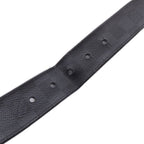 Louis Vuitton Ceinture Pont Neuf Belt Canvas Leather Black AD — view 5