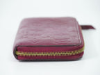 Louis Vuitton LV Zippy Wallet Monogram Empreinte Leather Raisin Purple — view 5