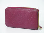 Louis Vuitton LV Zippy Wallet Monogram Empreinte Leather Raisin Purple — view 4