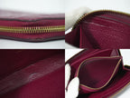 Louis Vuitton LV Zippy Wallet Monogram Empreinte Leather Raisin Purple — view 8