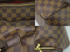 Louis Vuitton LV Belem MM Damier Ebene Shoulder Bag Brown — view 7