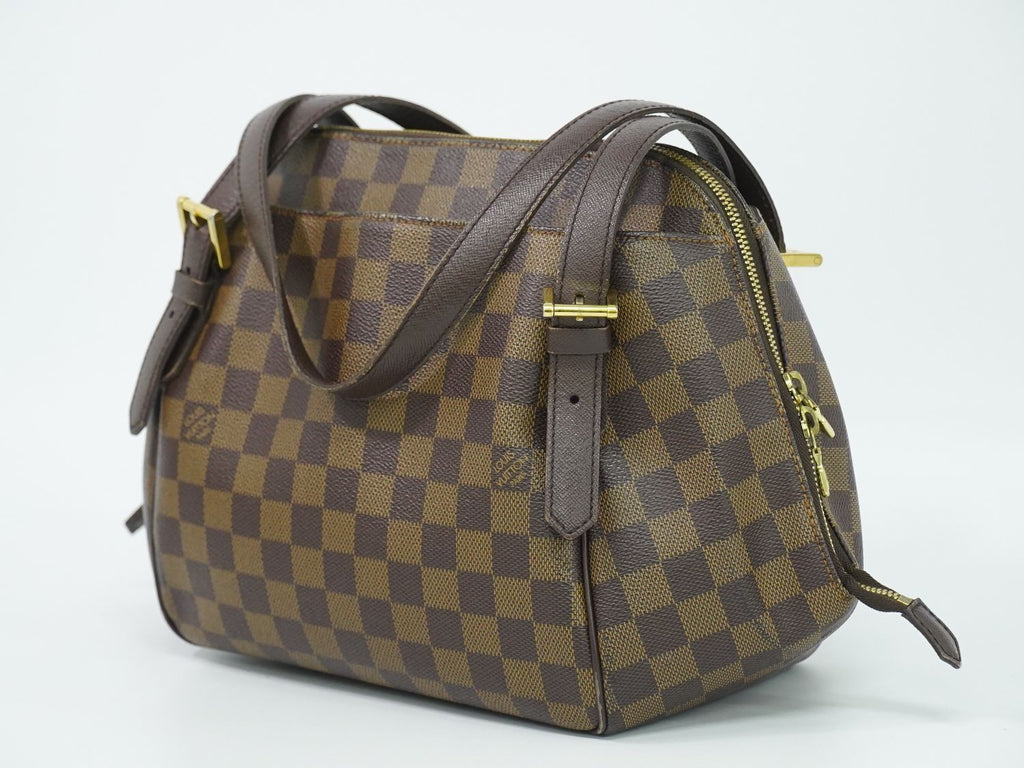 Louis Vuitton LV Belem MM Damier Ebene Shoulder Bag Brown — view 2