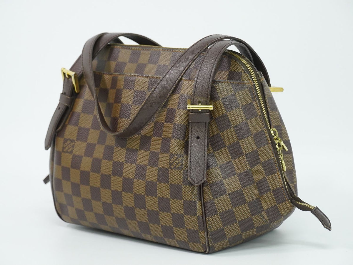 Louis Vuitton LV Belem MM Damier Ebene Shoulder Bag Brown — view 2