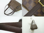 Louis Vuitton LV Belem MM Damier Ebene Shoulder Bag Brown — view 6
