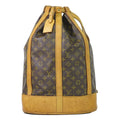 Louis Vuitton LV Randonnee GM Monogram Shoulder Bag Brown