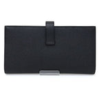 Hermes Bearn Soufflet Monochrome Wallet Veau Madame So Black — view 3