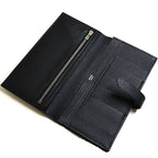 Hermes Bearn Soufflet Monochrome Wallet Veau Madame So Black — view 4
