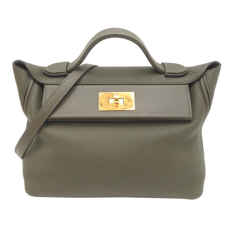 Hermes Handbag Gray