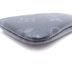 Louis Vuitton Pochette Cles Monogram Eclipse Reverse Coin Purse Gray — view 6